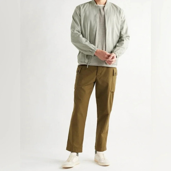 EUC Club Monaco Cotton Bomber Jacket Size M - Picture 8 of 9